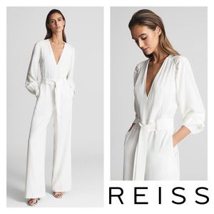Reiss White Jumpsuit